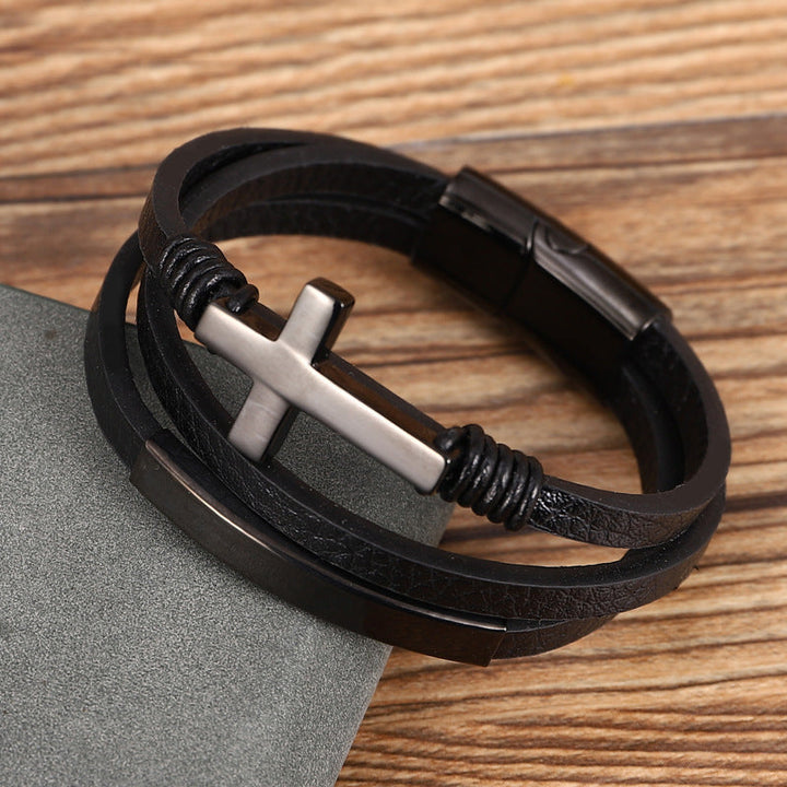 BowLift | Multi-layered cross bracelet