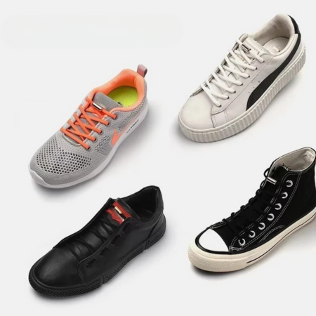 BowLift | Elastic No Tie Shoelaces with Metal Lock for All Ages