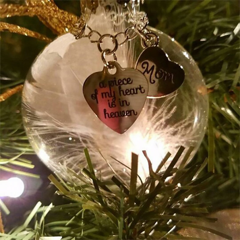 BowLift | Christmas Feather Ball Ornaments