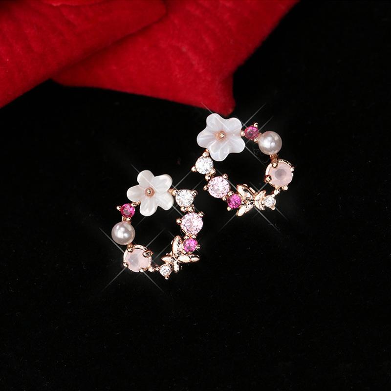 BowLift | Flower Pearl Earrings