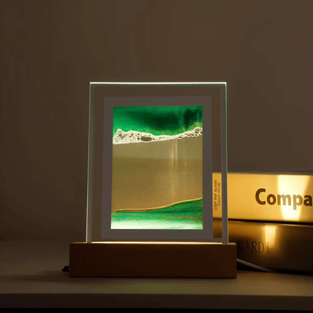BowLift | Moving Quicksand LED Table Lamp