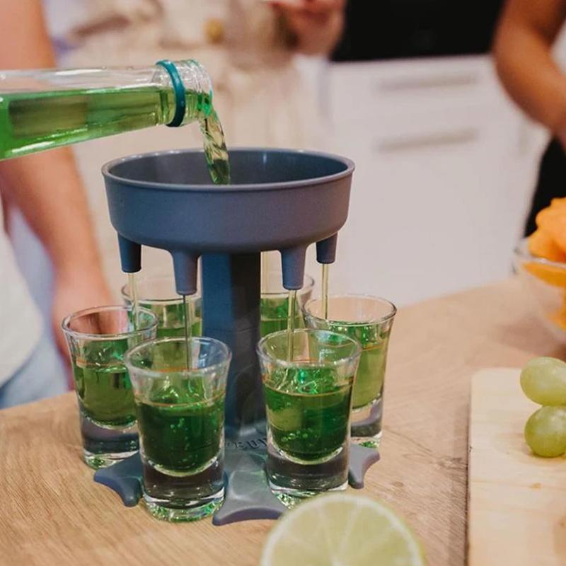 BowLift | 6 Shot Glass Dispenser and Holder
