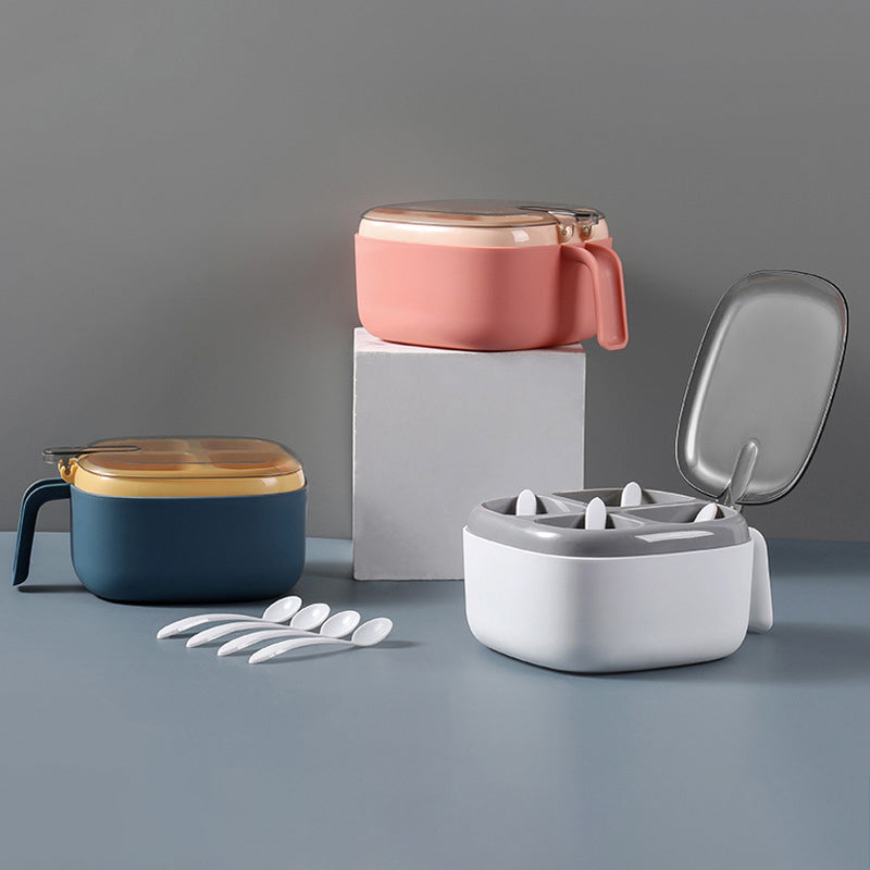 Four seasoning box with lid | Bowlift