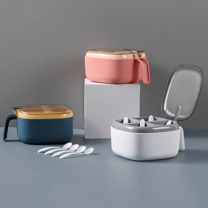 Four seasoning box with lid | Bowlift