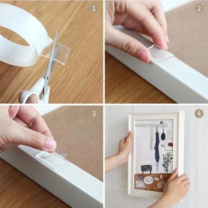BowLift | Reusable Double Sided Adhesive Traceless Tape