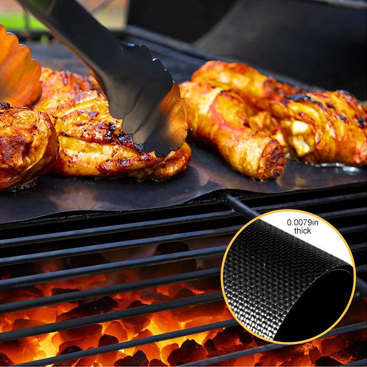 BowLift | Non-stick BBQ grill mats with cutting box