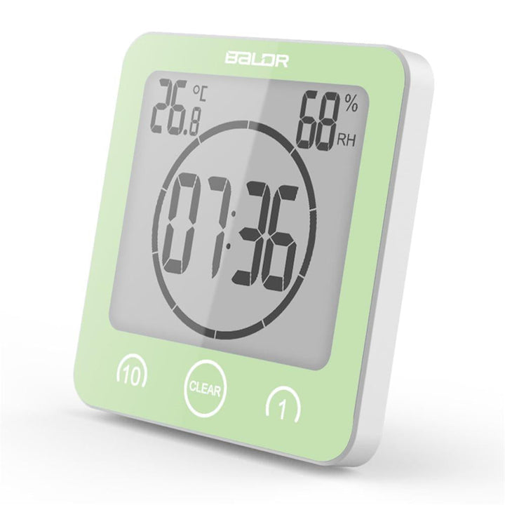 BowLift | Waterproof Shower Clock - Always on time, even in the bathroom!