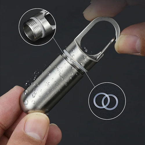 BowLift | Pill Organizer made of Stainless Steel