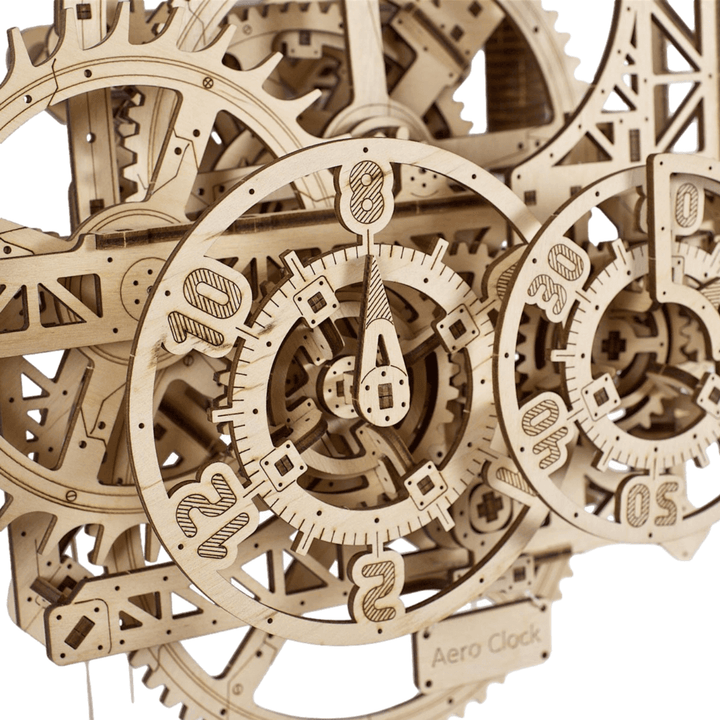 Aero Wall Clock with Pendulum Bowlift