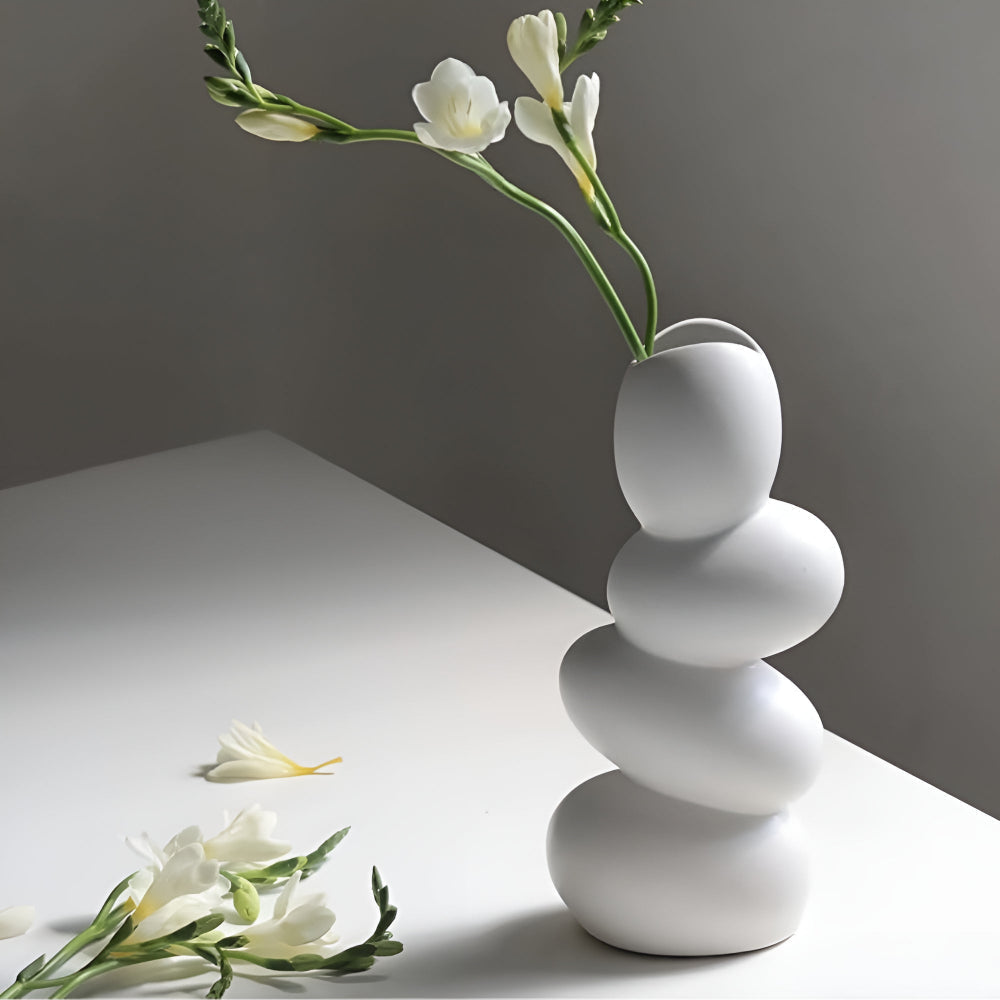 BowLift | STRATA Sculptural Ceramic Vase