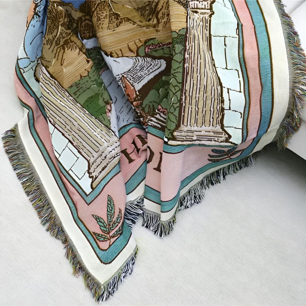 BowLift | Moon Tarot Tapestry Blanket