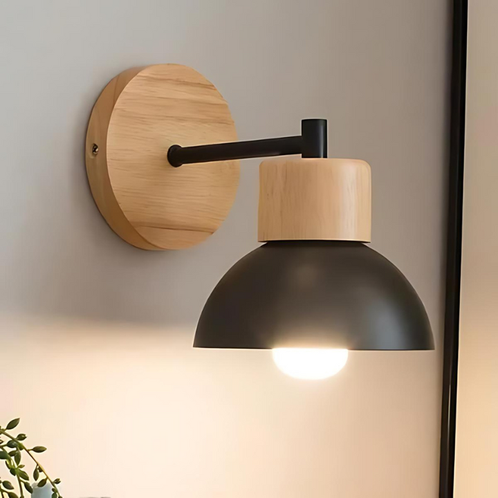 BowLift | Stylish wall lamp made of wood for a harmonious home