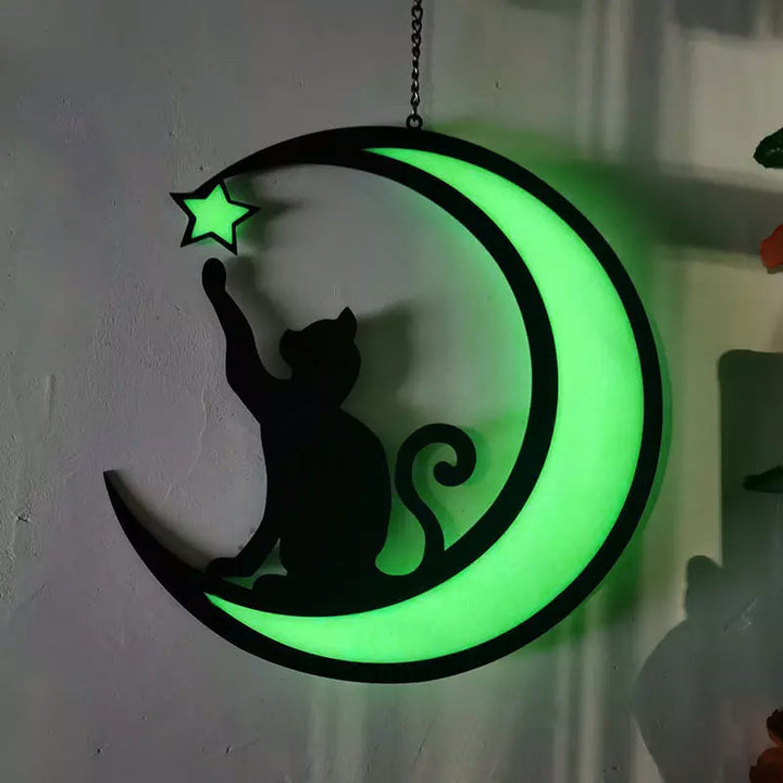 BowLift | Moon Cat Decoration Pendant made of Acrylic