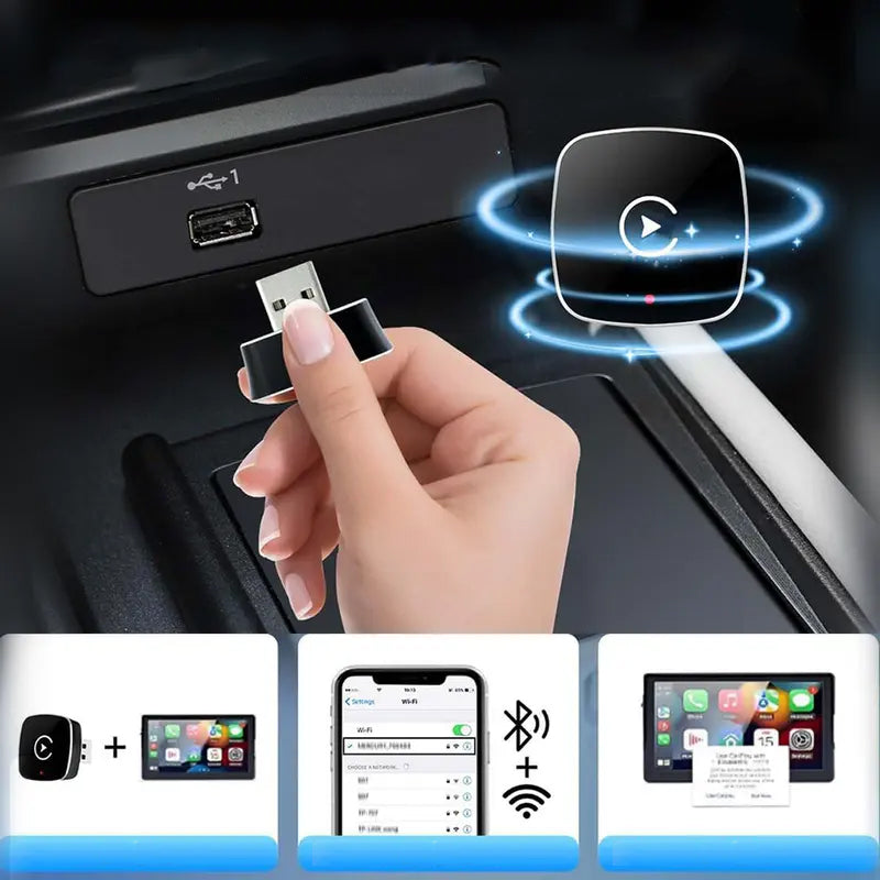 BowLift | Wireless carplay Adapter for iPhone/Android
