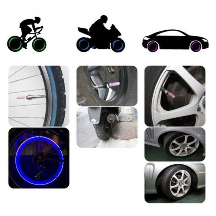 BowLift | Premium LED Valve Caps for Wheels (2 pcs)