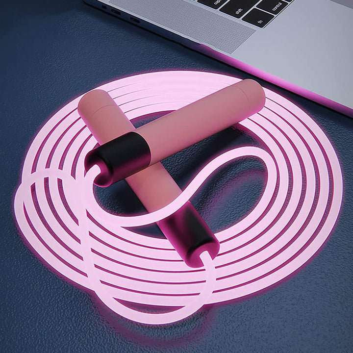 LED glowing jump rope