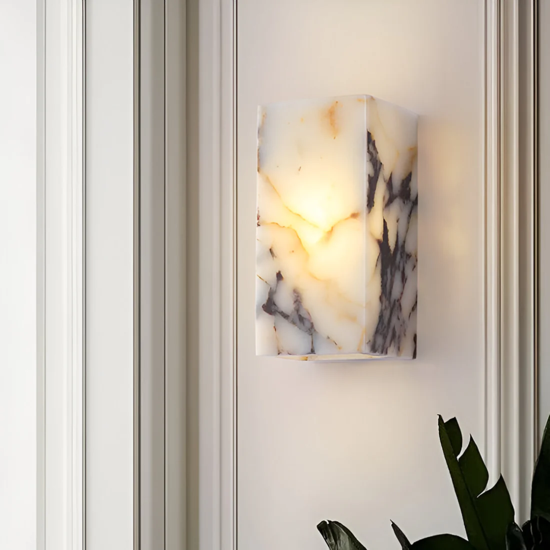 BowLift | Luxury Marble Natural Stone Wall Lamp