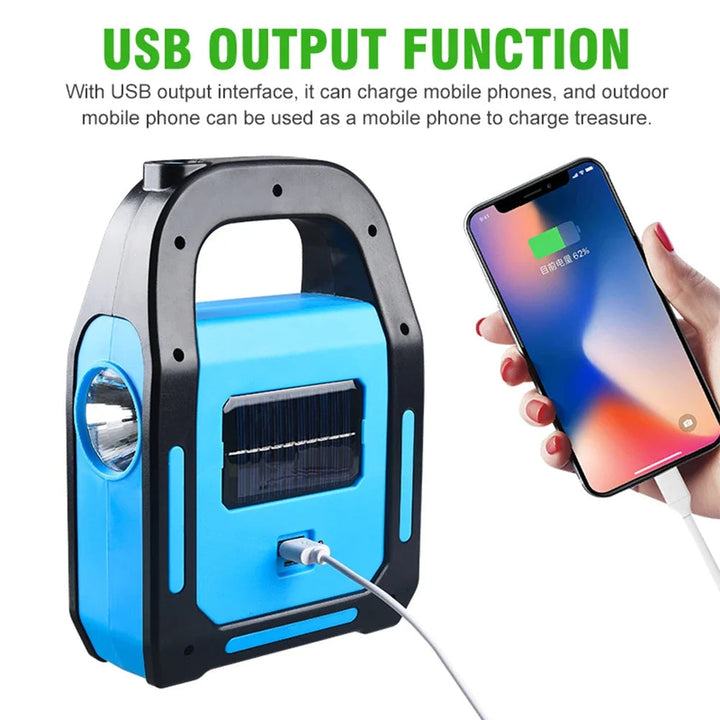 BowLift | Solar USB Rechargeable Power Bank Camping Lantern