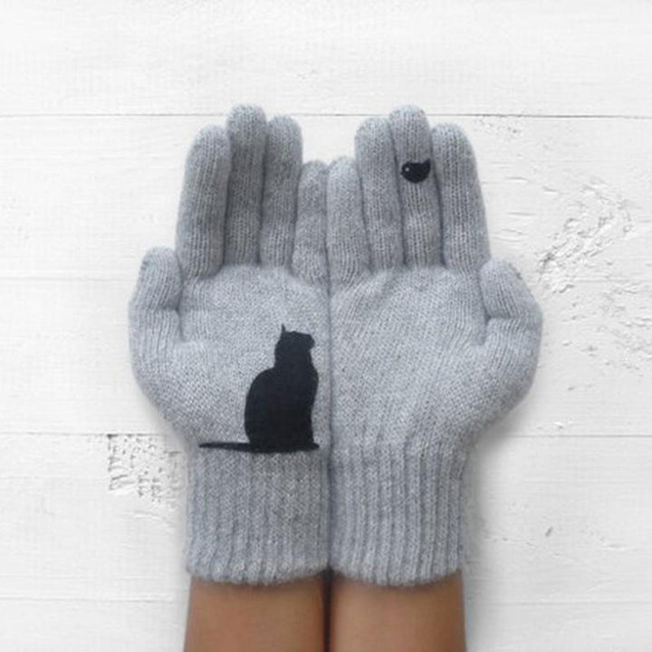 BowLift | ‍⬛Cat Fan Cotton Gloves
