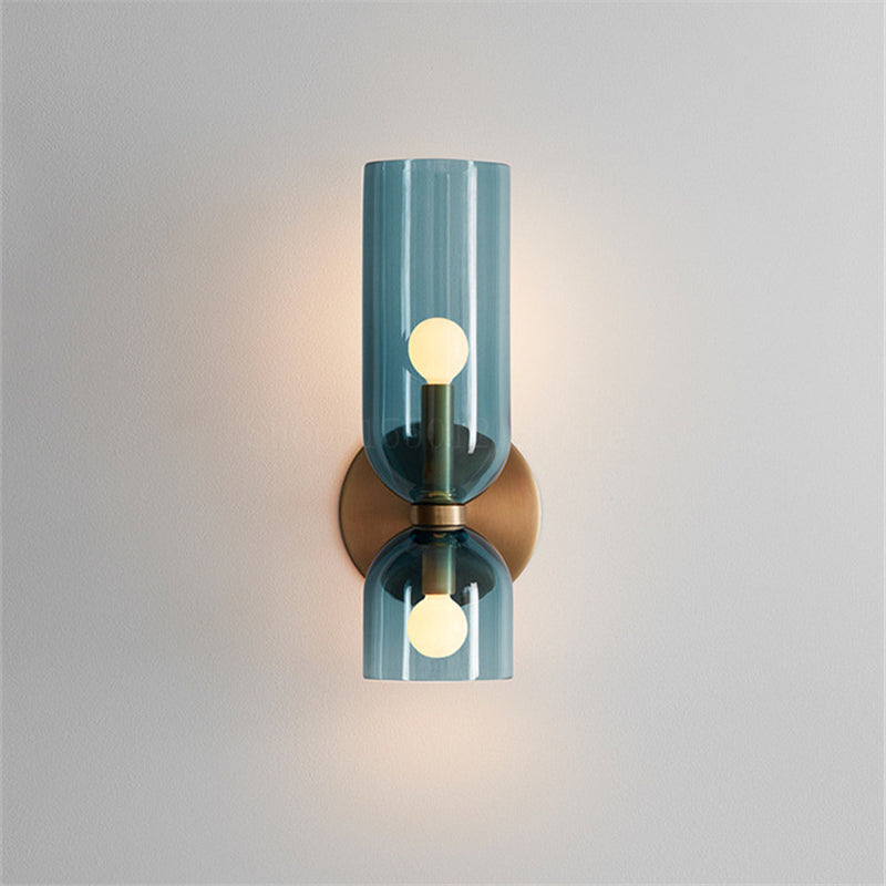 BowLift | Glass Wall Light With Double Lamp Design