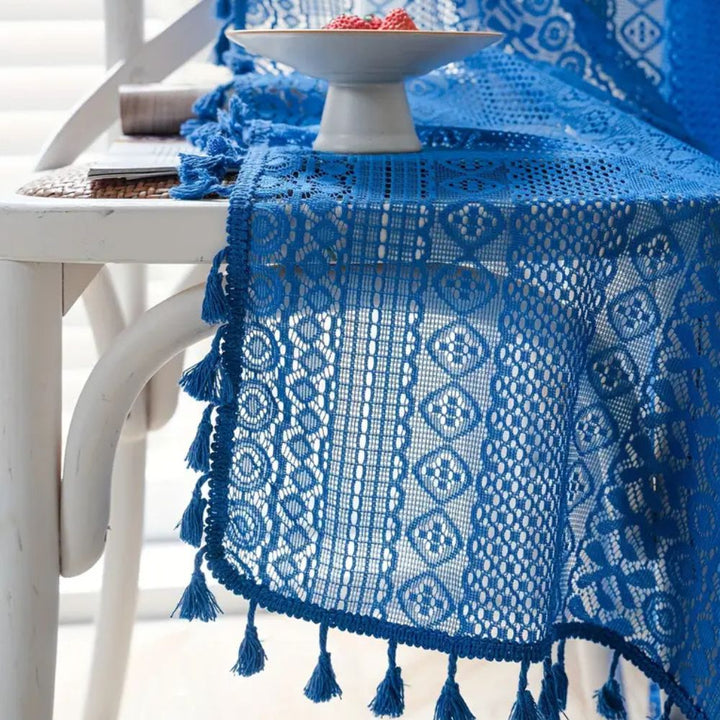 BowLift | Lumine Crochet Tassel Curtain