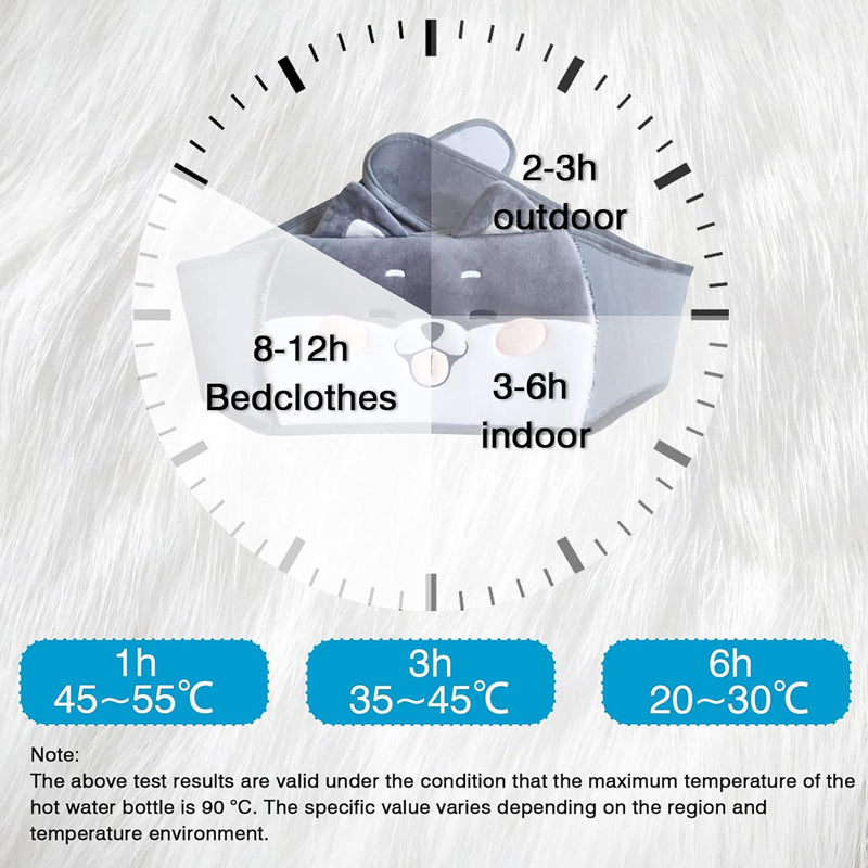 BowLift | Plush Refillable Hot Water Bottle Belt