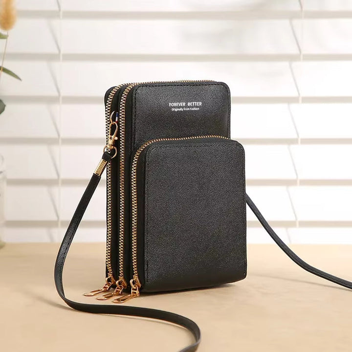 BowLift | Leather Crossbody Phone Bag | Over-the-Shoulder Phone Bag