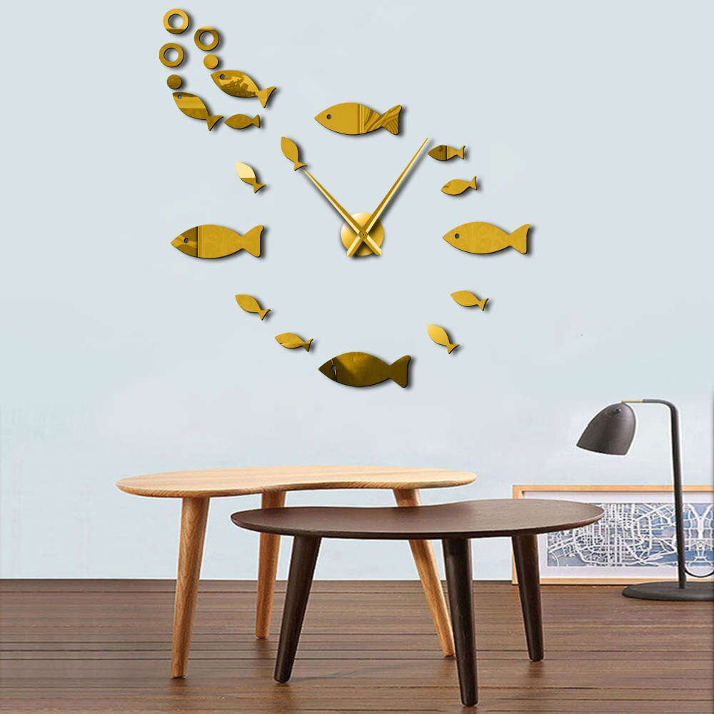 BowLift | EchoClock - Sleek Mirror Wall Design