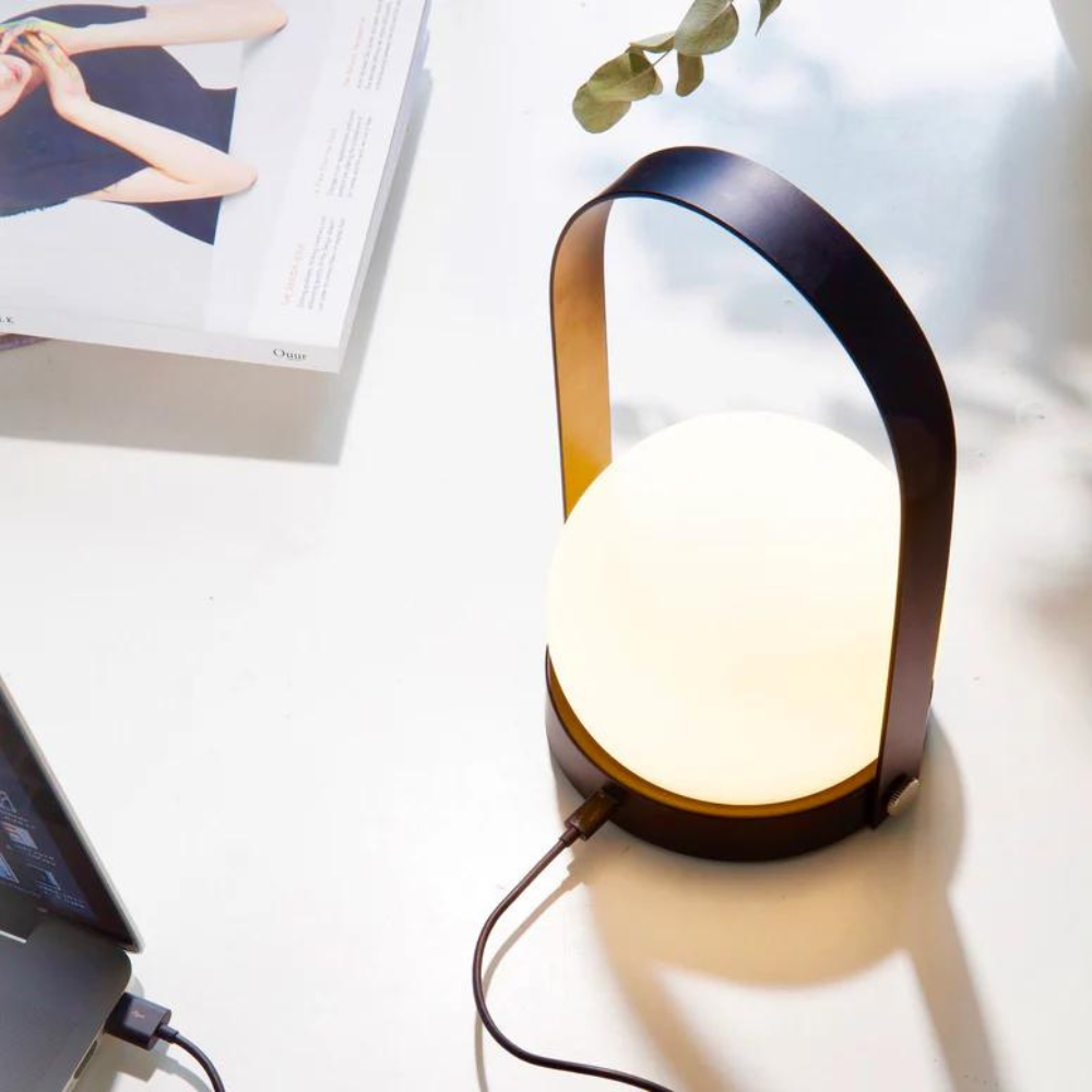 BowLift | Royelux The Carrie Lantern Wireless Pendant Lamp - Portable LED Lamp with Adjustable Brightness