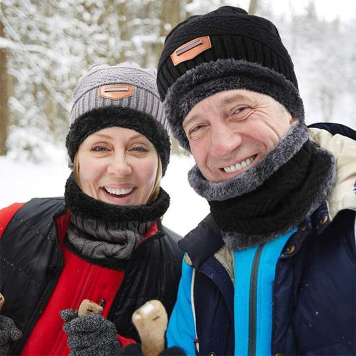 BowLift | Warm Beanie Cap With Scarf