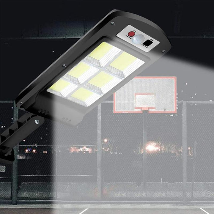 200W Outdoor Solar LED Lamp with Remote Control, Motion and Twilight Sensor | Bowlift