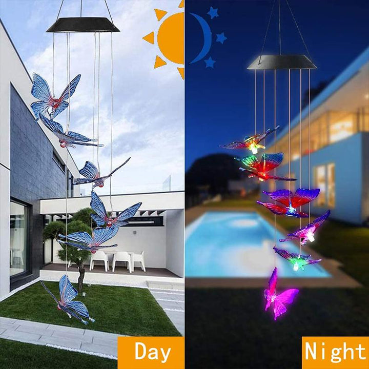 BowLift | Solar-powered butterfly lights
