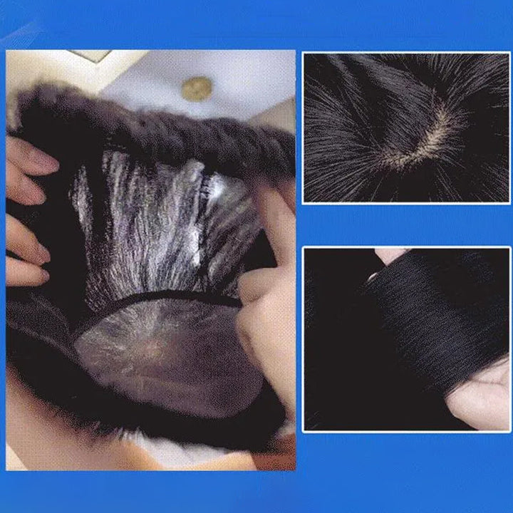 BowLift | Natural full medium-length hair wig