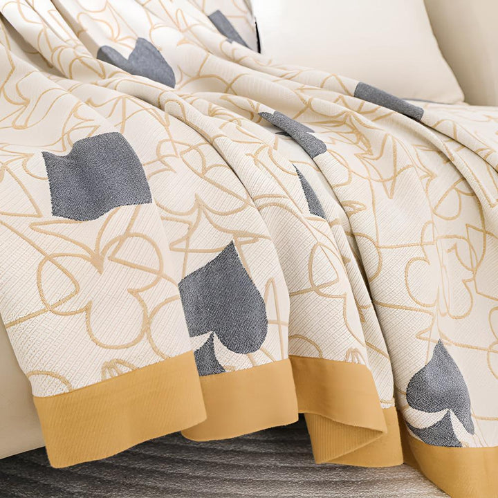 BowLift | Poker Patterns Cotton Blanket