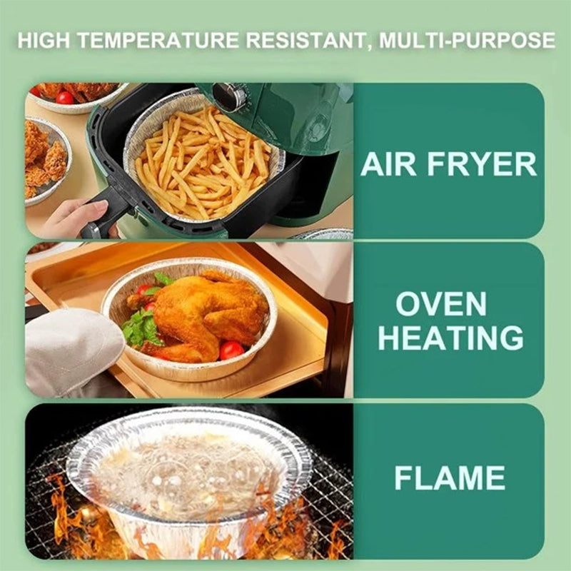 Reusable Aluminum Foil Air Fryer Liners | Bowlift