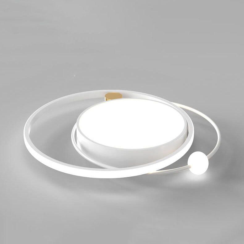 BowLift | Nordic Round Circle LED Ceiling Light flush mounted