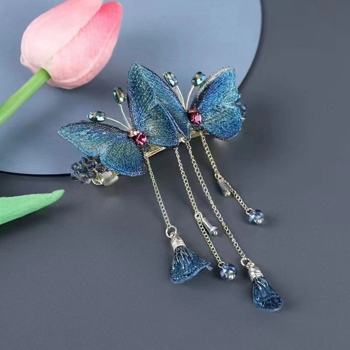 BowLift | Dreamy butterfly hair clip with fringes