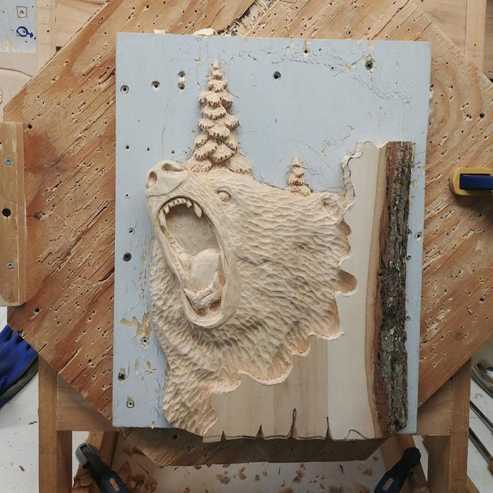 BowLift | Animal Carving Craft Wall Decoration