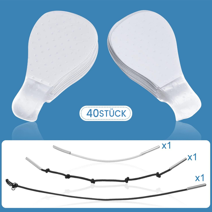 BowLift | Waterproof and invisible facelift stickers, 120 pieces