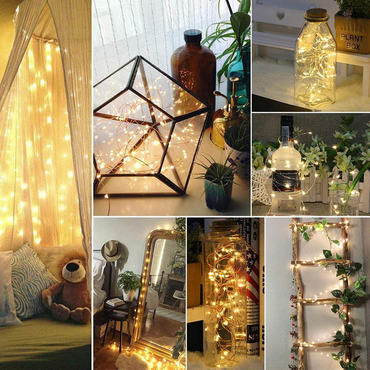 BowLift | LED Wine Bottle Lights Cork Night Light DIY Decor Lift - 5/10PCS