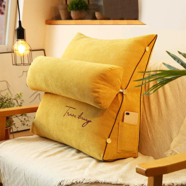 BowLift | Wedge-shaped back support cushion