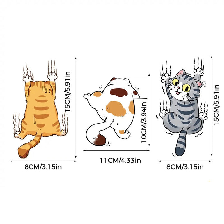 BowLift | Cute Cat Cartoon Stickers Car Stickers