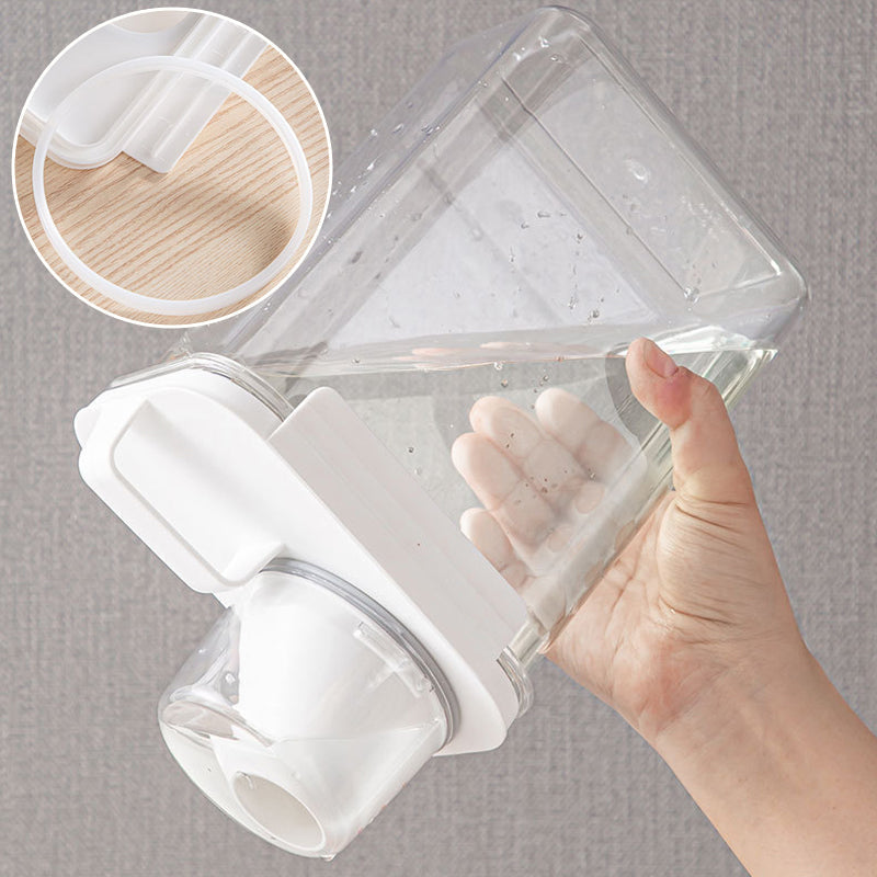 BowLift | Cereal Dispenser Easy Flow Storage Jar Plastic Grocery Container