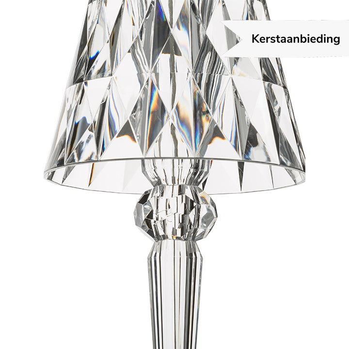 BowLift | LuxeCrystal Premium LED Table Lamp | Wireless | Dimmable Crystal Lighting | Mood Light & Decoration