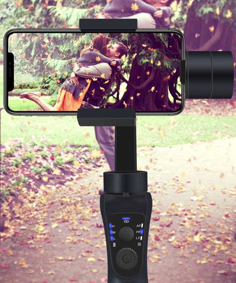 BowLift | Three-axis Stabilized Phone/Camera Holder, with Stabilizer, Automatic Recognition Tracking, One-button Control and Multiple Shooting Modes, for Shooting Photos and Video
