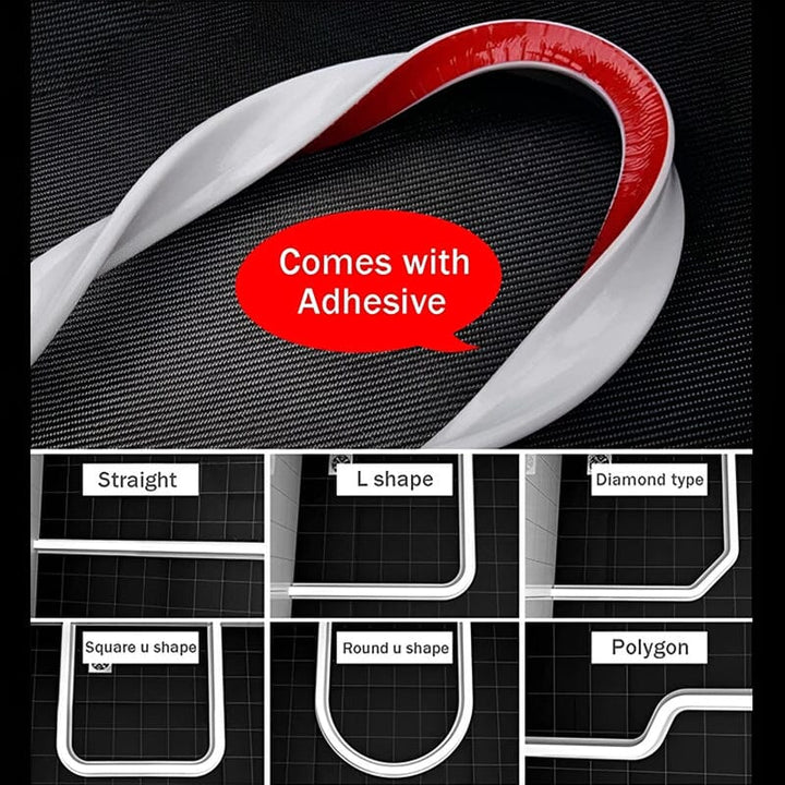 Bathroom Silicone Water Retaining Strip | Bowlift