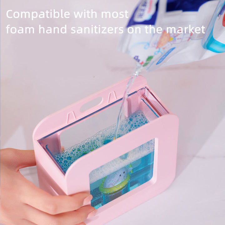 BowLift | Cute Pet Transparent Automatic Soap Dispenser