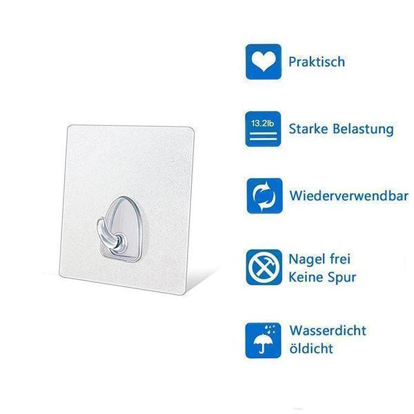 BowLift | Reusable Anti-skid Traceless Hooks (20 PCS)