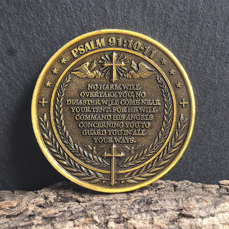 BowLift | The Archangel Michael watches over us Challenge Coin