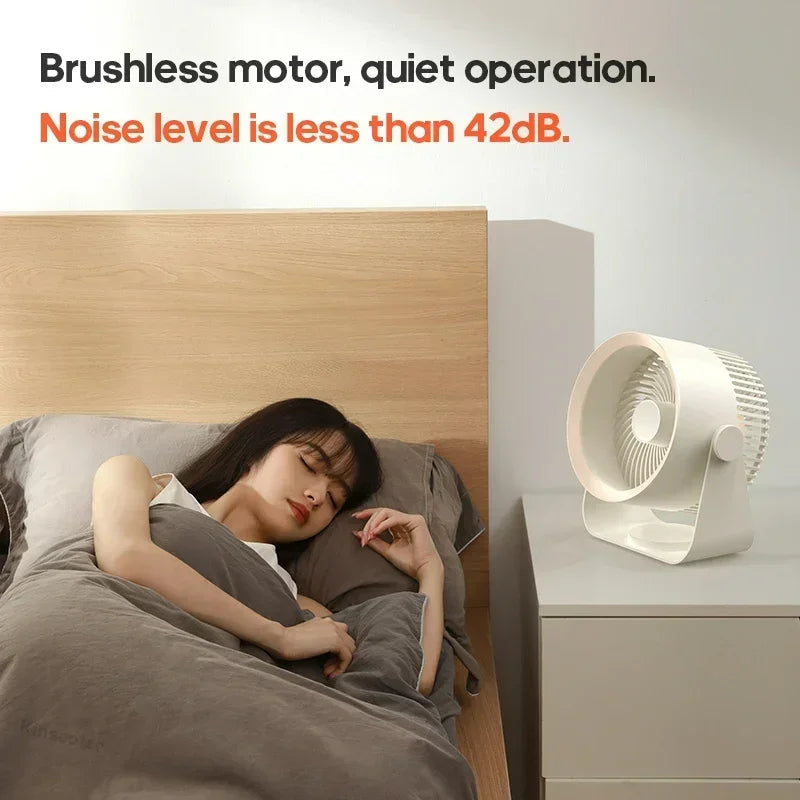 BowLift | Wireless Portable Quiet Fan Circulator Air Cooler
